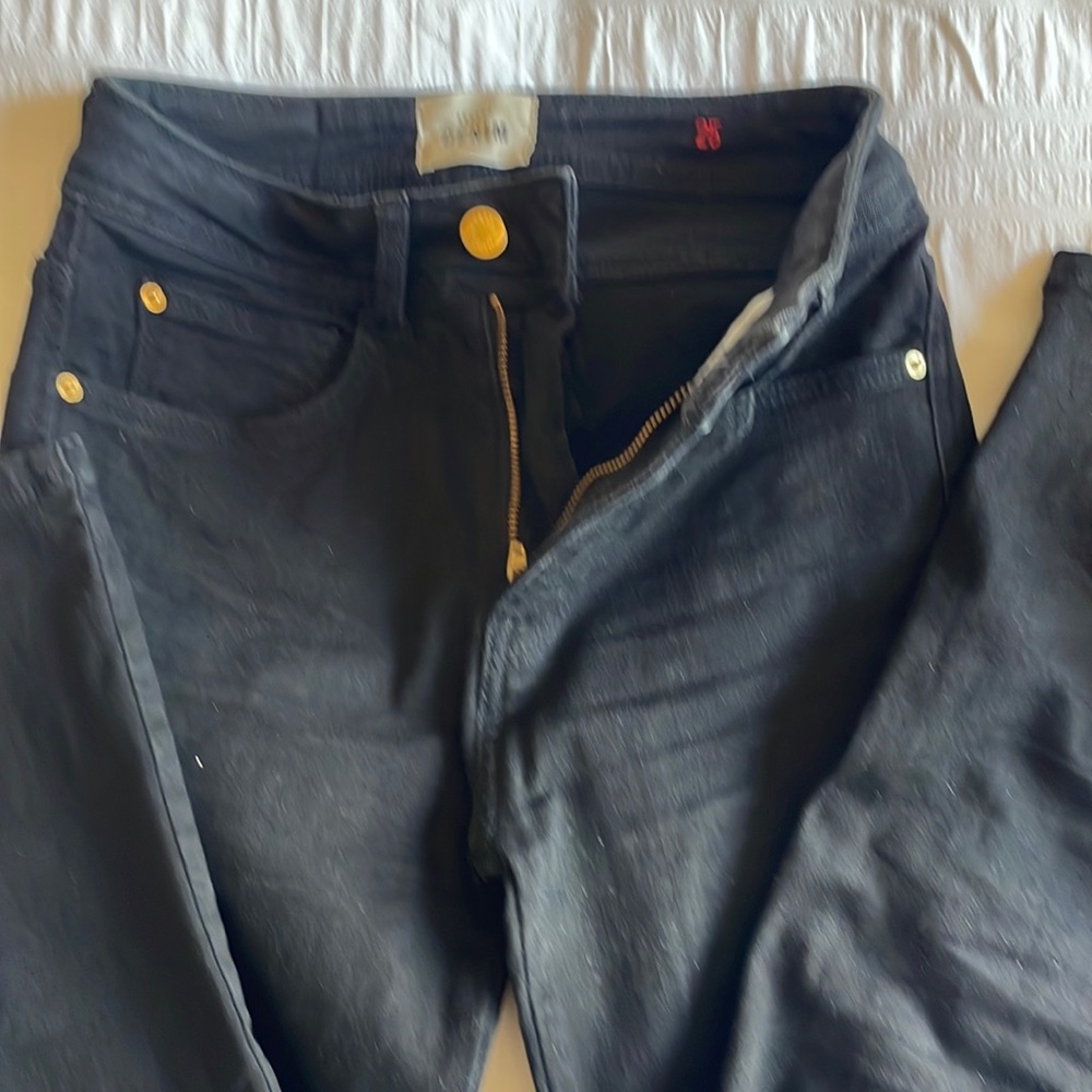 SEZANE LE SLIM HIGH WAISTED ANKLE JEAN